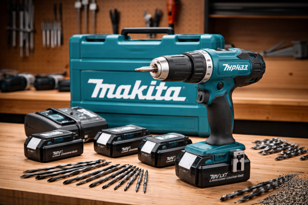 Makita DHP453X10 vale a pena para uso residencial
