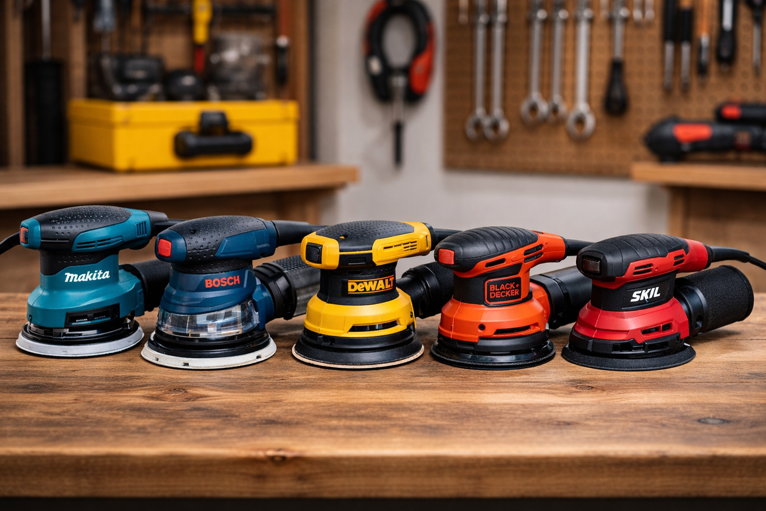 5 lixadeiras orbital top para uso doméstico e profissional em 2026