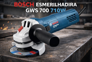Esmerilhadeira Bosch GWS 700 é Potente