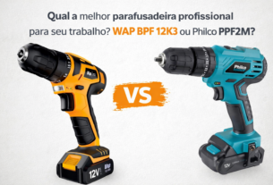 Qual a melhor parafusadeira profissional para seu trabalho? WAP BPF 12K3 ou Philco PPF120M