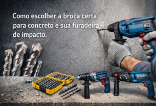 Como escolher a broca certa para concreto e sua furadeira de impacto
